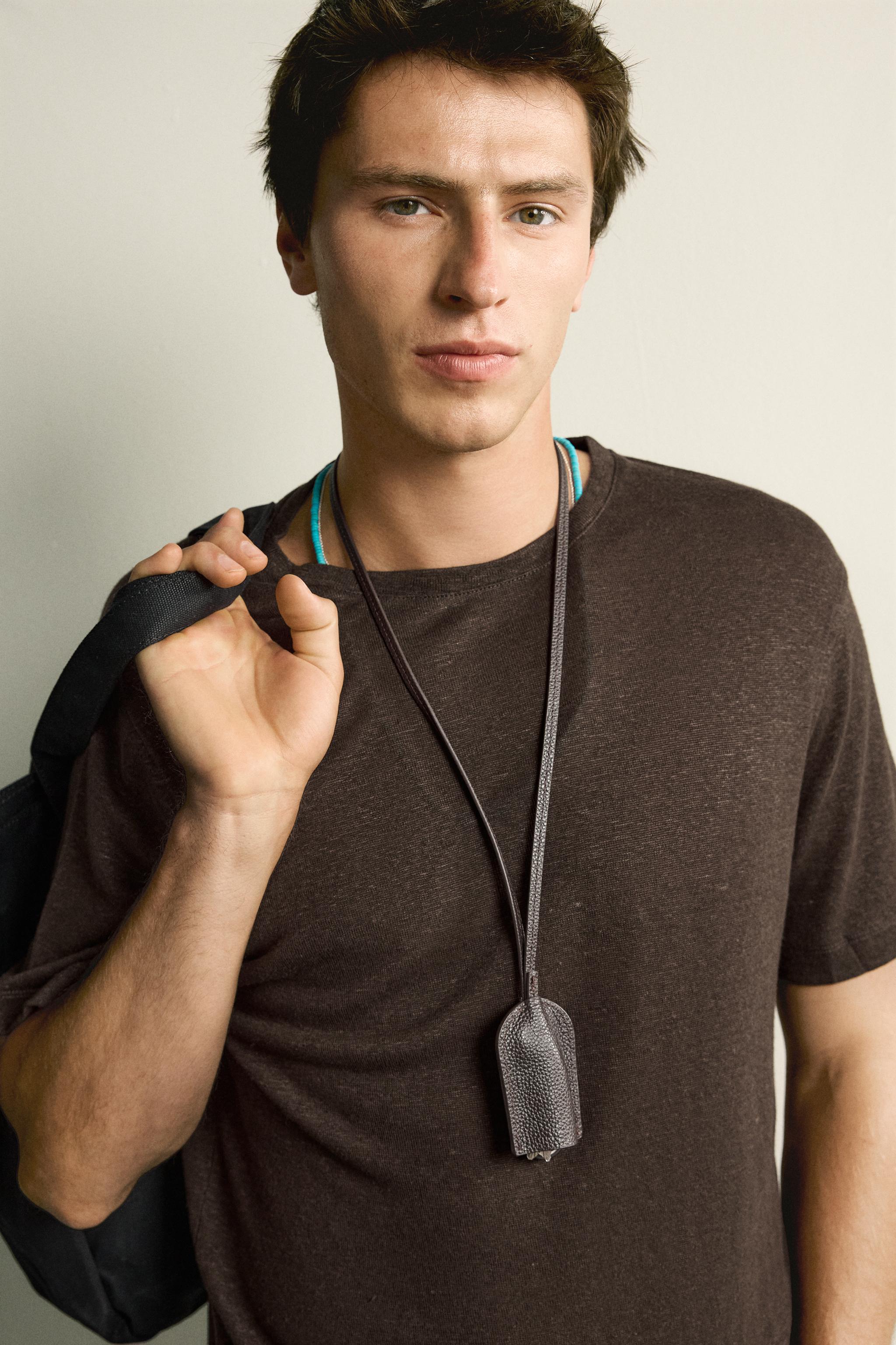 HEMP-VISCOSE REGULAR FIT T-SHIRT